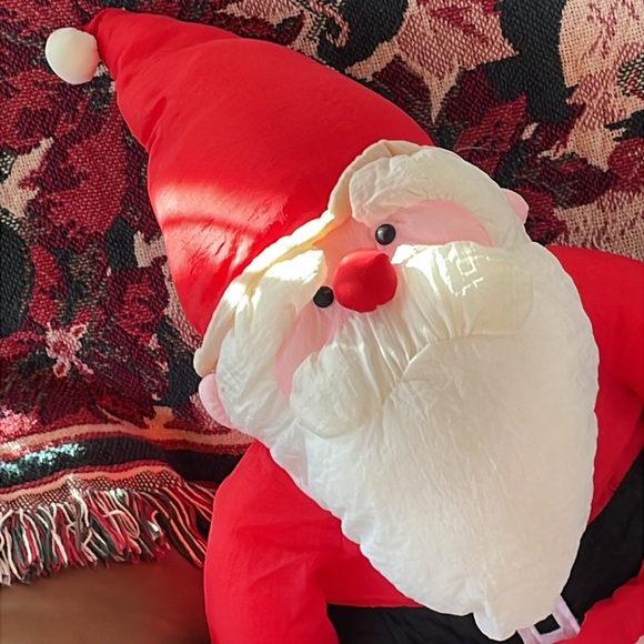 VTG Stuffed Santa - Picture 2 of 4